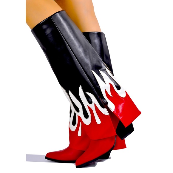 Center of Attention western boot red - Picture 5 of 6